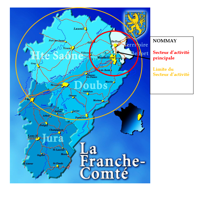 Ets Yves Dufour , plâtrerie-décoration à Nommay (25600)